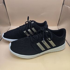 Adidas Women's Black and Rose Gold Sneakers Size 9.5 Like New